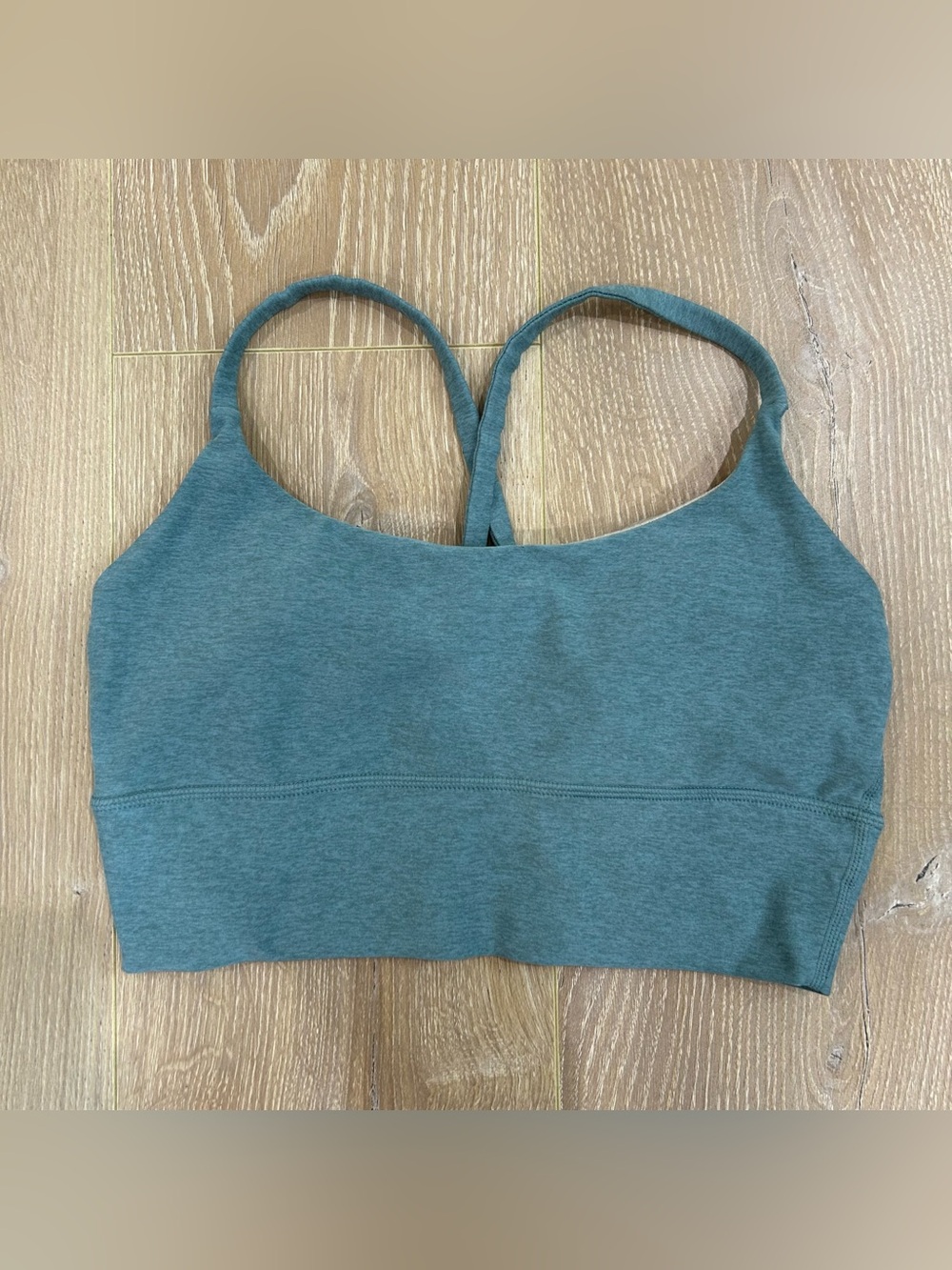 Vuori Long Line Elevation Bra Blue Size Medium